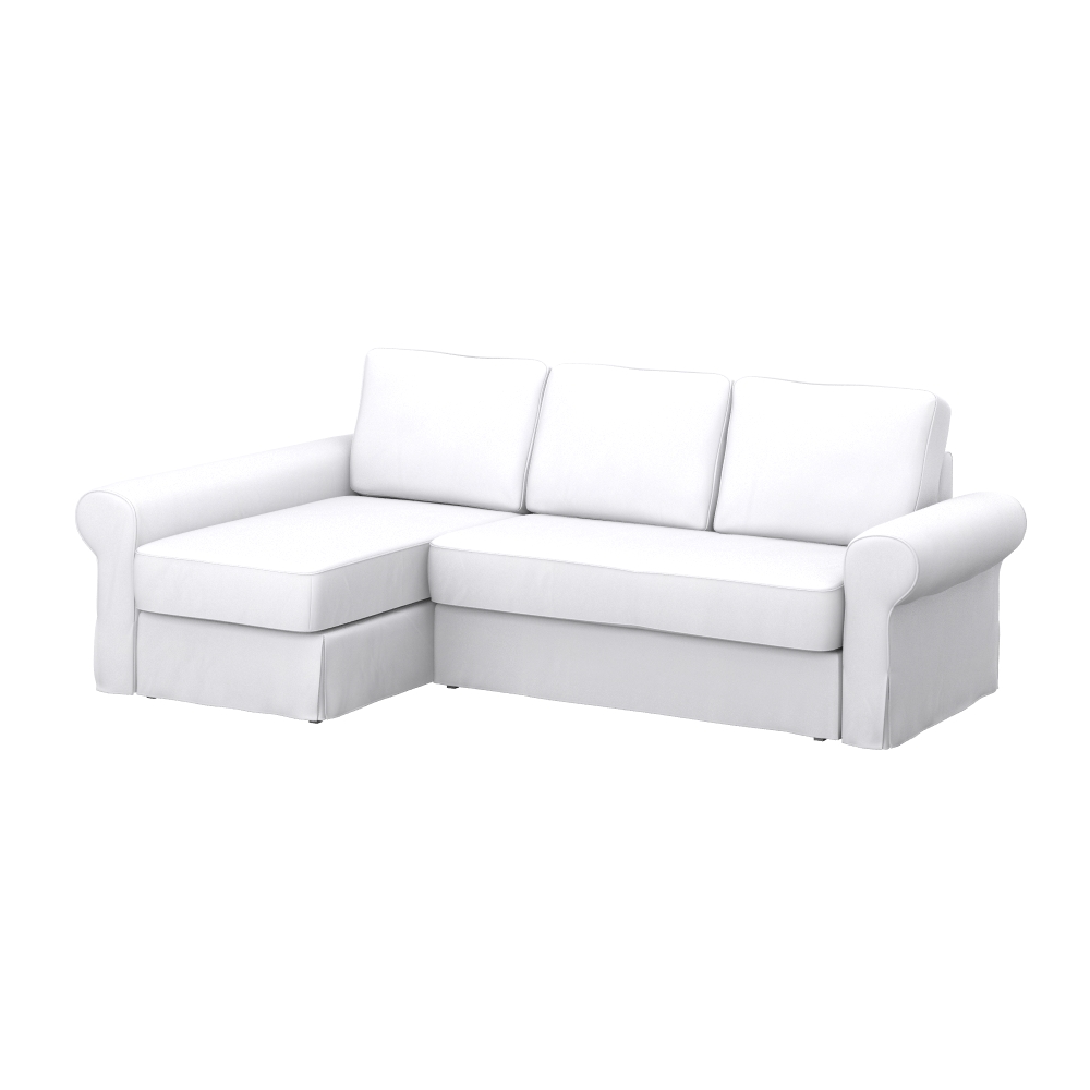 BACKABRO 2er-Sofa mit Recamiere Bezug