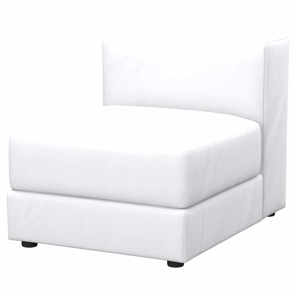 JATTEBBO 1er- Sitzelement mit Aufbewahrung Bezug